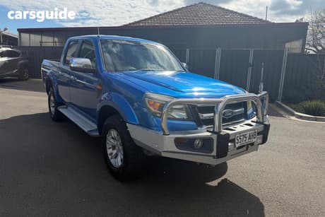Blue 2010 Ford Ranger Dual Cab Pick-up Xlt (4X4)