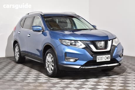 Blue 2018 Nissan X-Trail Wagon St-L (2Wd)