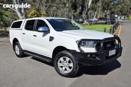 White 2021 Ford Ranger Double Cab Pick Up Xlt 2.0 Hi-Rider (4X2)