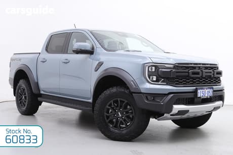Grey 2025 Ford Ranger Double Cab Pick Up Raptor 3.0 (4X4)