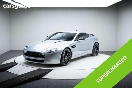 Silver 2006 Aston Martin V8 Coupe Vantage