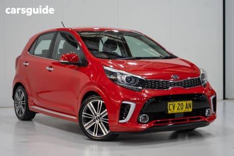 Red 2019 Kia Picanto Hatchback Gt-Line