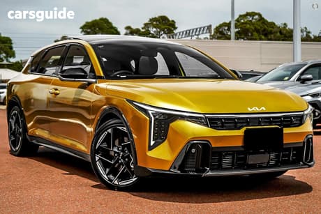 Yellow 2026 Kia K4 Hatchback Gt-Line