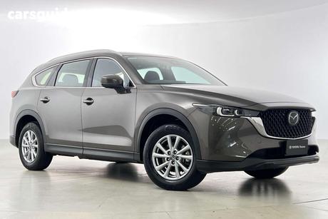 Grey 2023 Mazda CX-8 Wagon G25 Sport (Fwd)