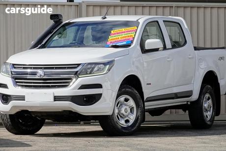 White 2017 Holden Colorado Crew Cab Pickup Ls (4X4)