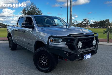 Silver 2022 RAM 1500 Crew Cab Utility Laramie