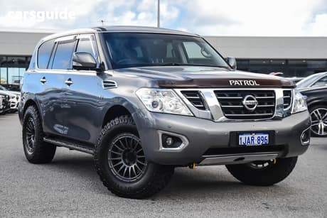 Grey 2019 Nissan Patrol Wagon Ti (4X4)