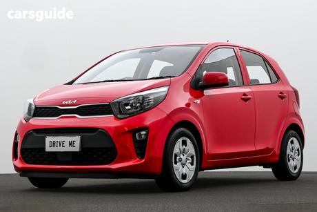 Red 2022 Kia Picanto Hatchback S (Pe)