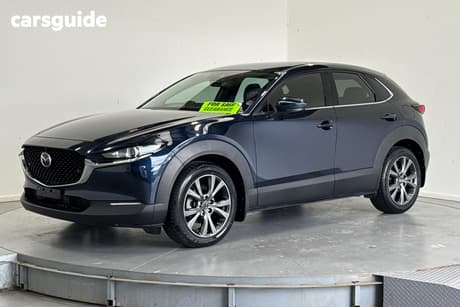 Blue 2021 Mazda CX-30 Wagon G20 Astina (Fwd)