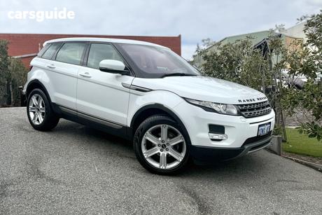White 2012 Land Rover Evoque SUV TD4 PURE LV