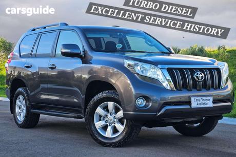 Grey 2017 Toyota Landcruiser Prado Wagon Gxl (4X4)