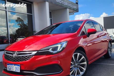 Red 2017 Holden Astra Hatchback Rs-V