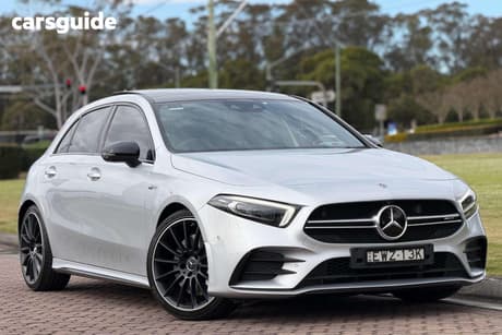 Silver 2022 Mercedes-Benz A35 Hatchback 4Matic