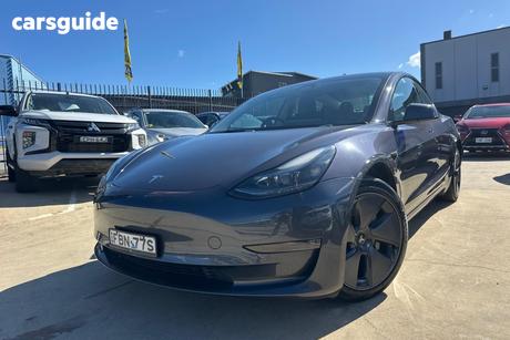 Grey 2023 Tesla Model 3 Sedan Long Range