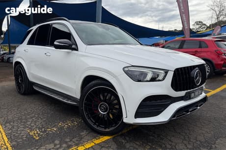 White 2019 Mercedes-Benz GLE400 Wagon D 4Matic