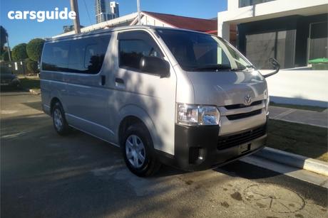 Silver 2017 Toyota HiAce Commercial KDH201R