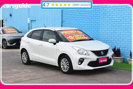 White 2021 Suzuki Baleno Hatchback Gl