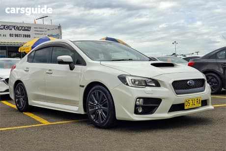 White 2015 Subaru WRX Sedan Premium (Awd)