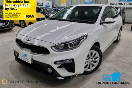 White 2019 Kia Cerato Hatchback S