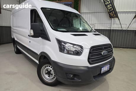White 2017 Ford Transit Van 350L Lwb High Roof