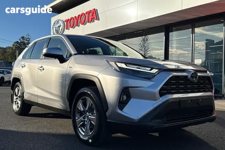 Silver 2025 Toyota RAV4 Wagon Gx (2Wd) Hybrid
