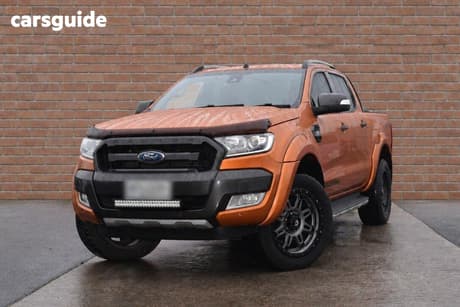 Orange 2016 Ford Ranger Dual Cab Pick-up Wildtrak 3.2 (4X4)