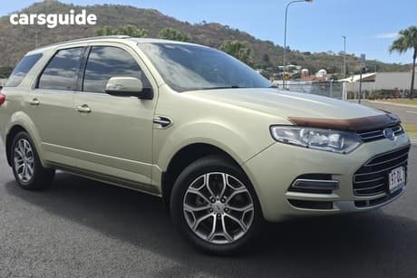 Green 2013 Ford Territory Wagon Titanium (Rwd)