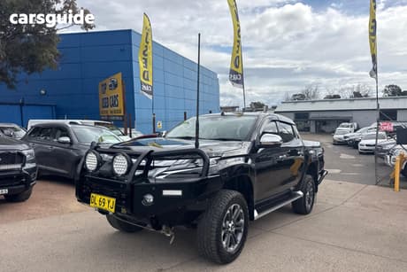 Black 2019 Mitsubishi Triton Double Cab Pick Up Gls (4X4)
