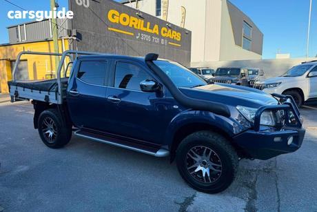 Blue 2015 Nissan Navara Dual Cab Utility St (4X4)