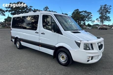 White 2017 Mercedes-Benz Sprinter Van 319Cdi Mwb