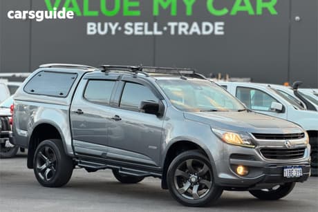 Grey 2016 Holden Colorado Crew Cab Pickup Z71 (4X4)