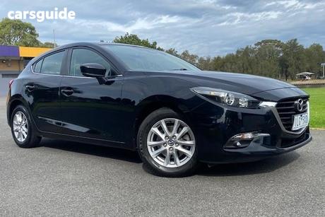 Black 2017 Mazda 3 Hatchback Touring
