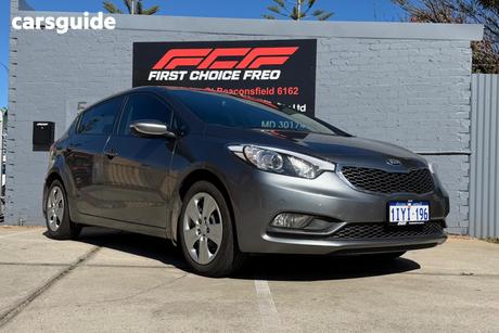 Grey 2016 Kia Cerato Hatchback S