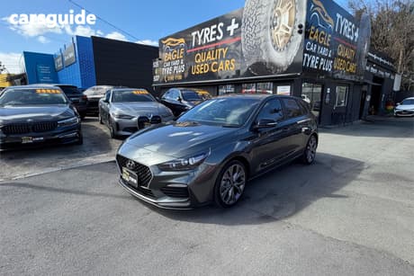Grey 2021 Hyundai I30 Hatchback N Line