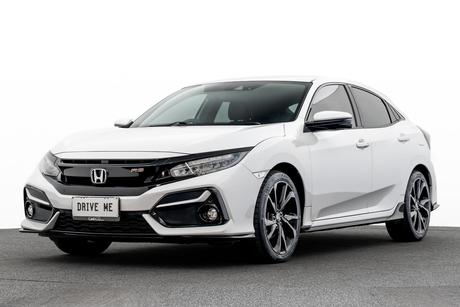 White 2019 Honda Civic Hatchback Rs