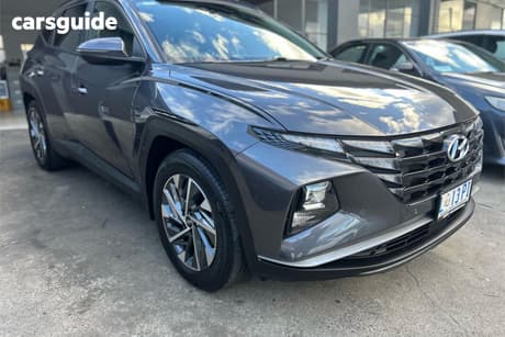 Grey 2024 Hyundai Tucson Wagon Elite (Awd)