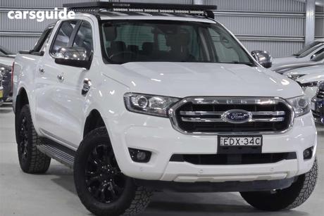 White 2019 Ford Ranger Double Cab Pick Up Xlt 3.2 (4X4)