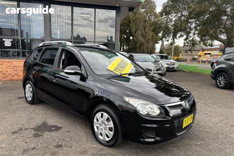 Black 2011 Hyundai I30 Hatchback Sx
