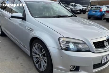 Silver 2015 Holden Caprice Sedan V (Lpg)