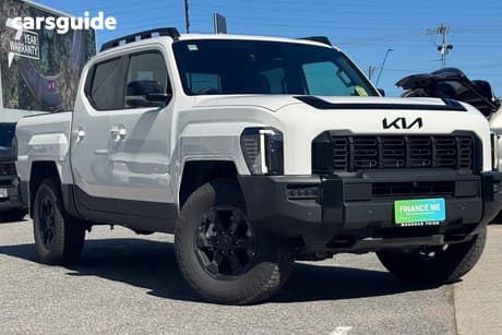 White 2025 Kia Tasman Double Cab Pick Up X-Pro (4X4) (0.9T) Bdy Fender