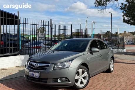 Grey 2010 Holden Cruze Sedan Cdx