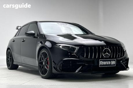 Purple 2020 Mercedes-Benz A45 Hatchback S 4Matic