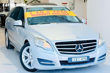 Silver 2010 Mercedes-Benz R350 Wagon Cdi Luxury (Awd)