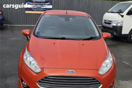 Orange 2015 Ford Fiesta Hatchback Sport