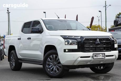 White 2026 Mitsubishi Triton Double Cab Pick Up Gls (4X4) 1T Payload