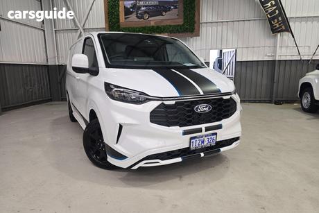 White 2025 Ford Transit Custom Van Sport (Swb)