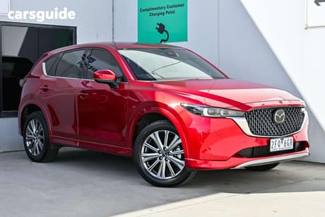Red 2025 Mazda CX-5 Wagon G35 Akera Turbo (Awd)