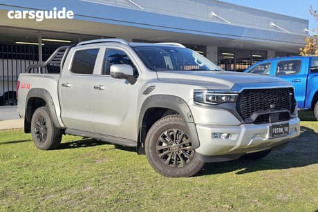 Silver 2026 Foton Tunland Dual Cab Pick-up V9-S (4X4)