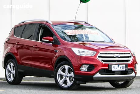 Red 2017 Ford Escape Wagon Trend (Fwd)
