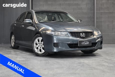 Grey 2007 Honda Accord Euro Sedan 7TH GEN F